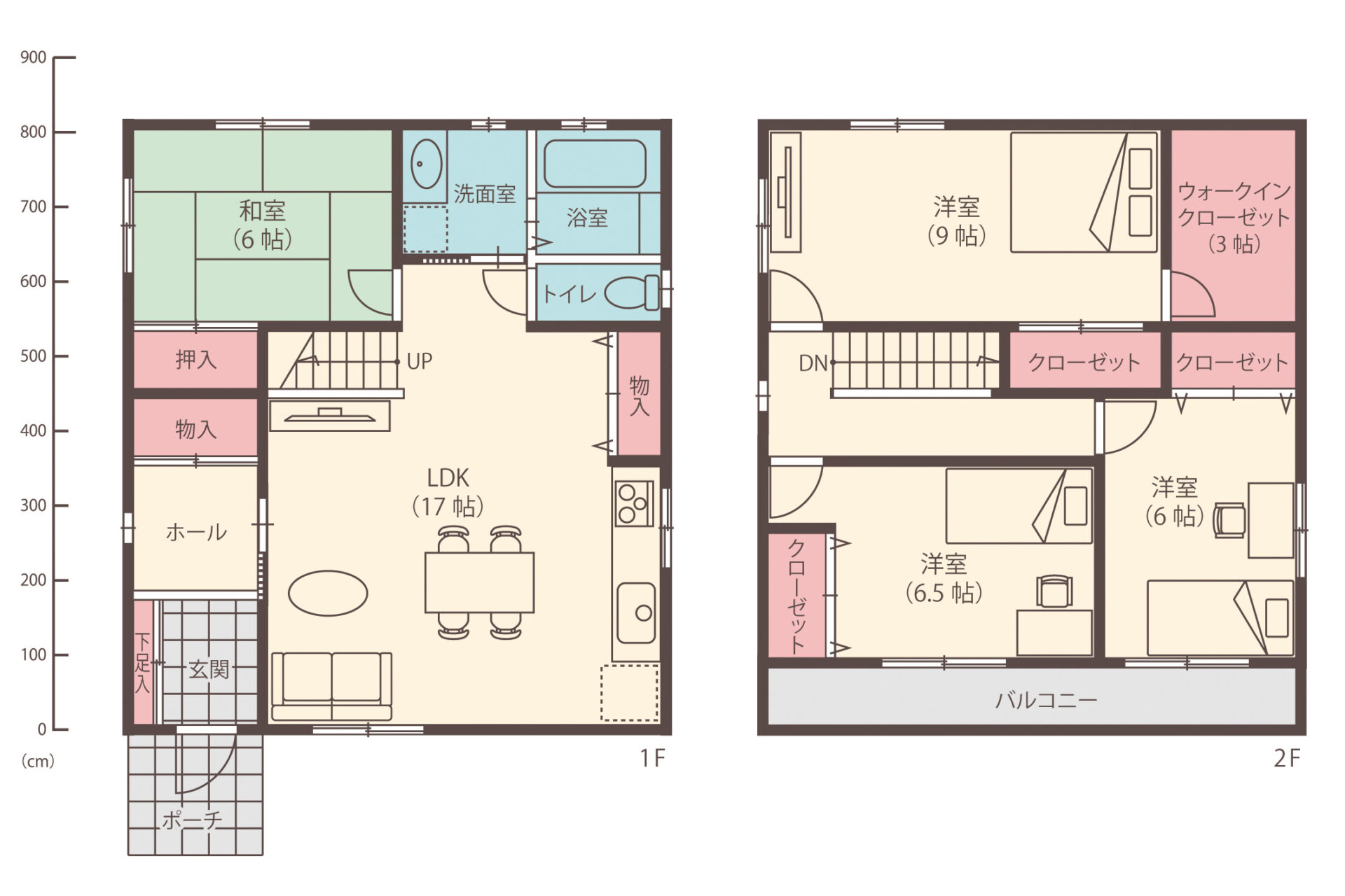 間取り図マスで考える